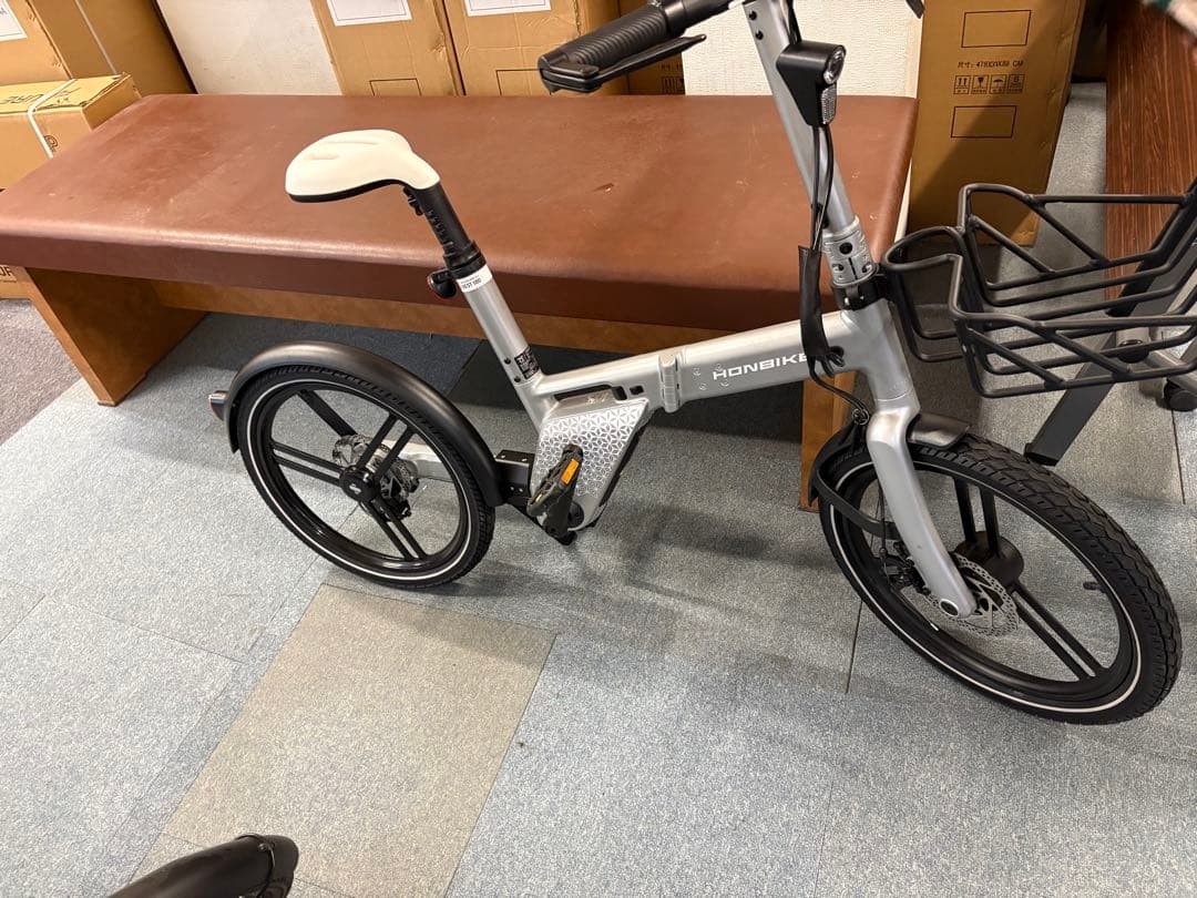 すもも ホンバイクストン　シルバー　カゴなし