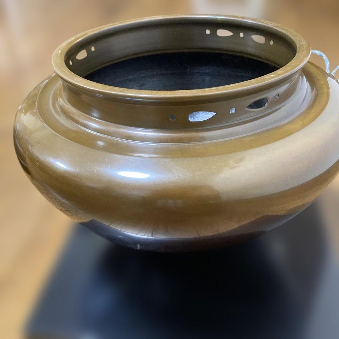 専用です鋳鉄製 茶釜 丸型