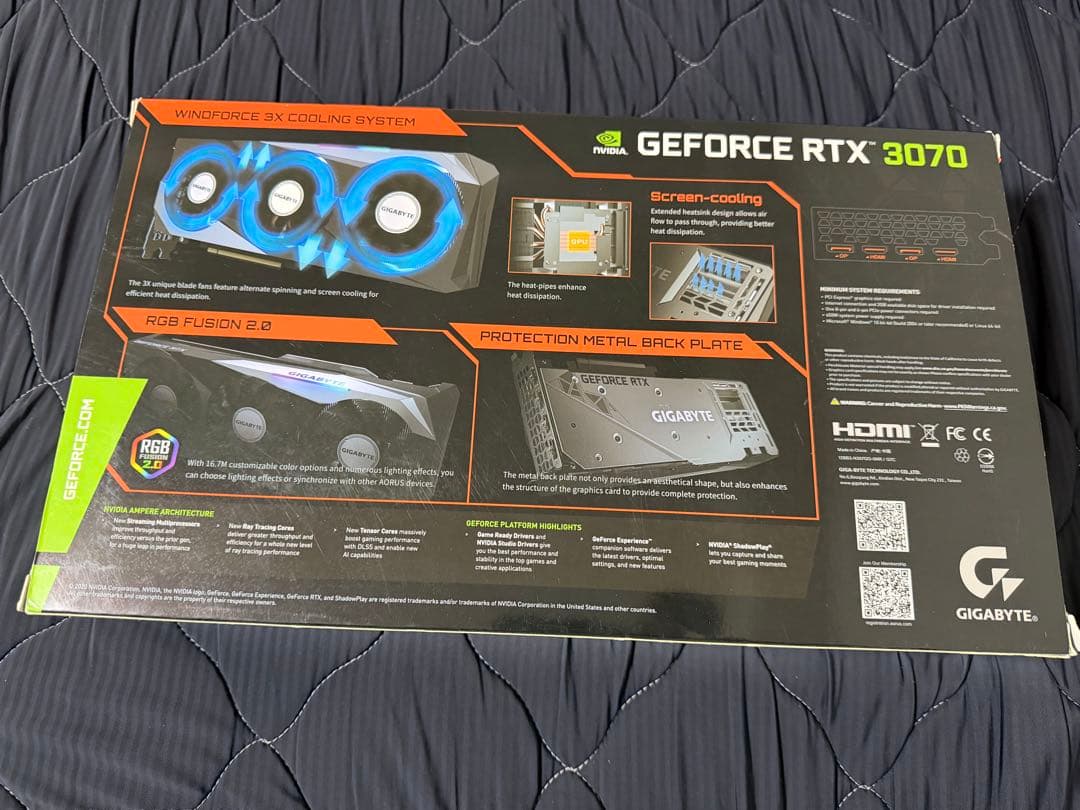 グラフィックボード・グラボ・ビデオカード RTX3070 Gaming OC 8GB NVIDIA Geforce