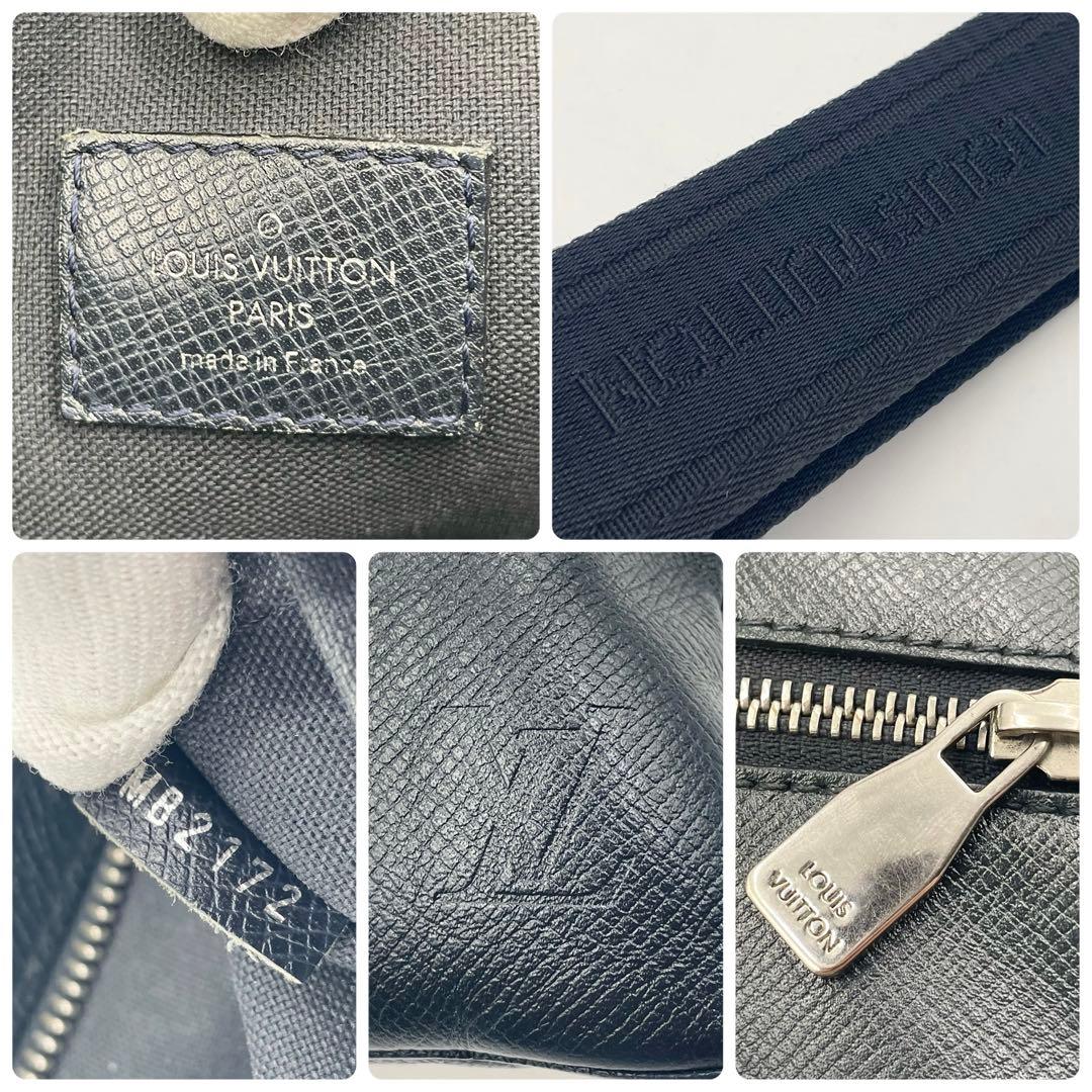 【極美品】ルイヴィトン タイガ サシャ ショルダーバッグ クロスボディ ブラック