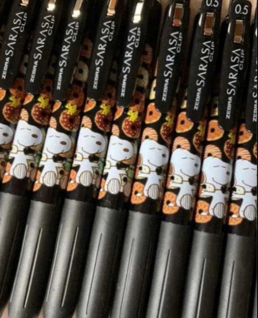 サラサクリップ　SARASA 【限定】香り付き　スヌーピー　チョコレート　30本