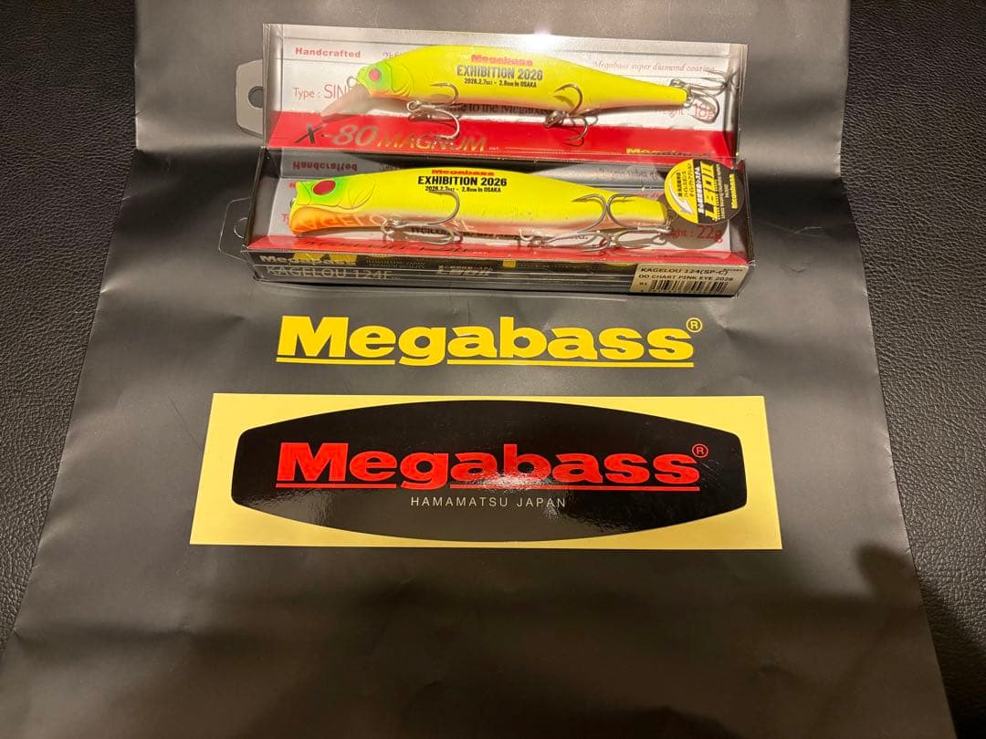 メガバスエキシビジョン 2026 　カゲロウ124F X-80 MAGNUM