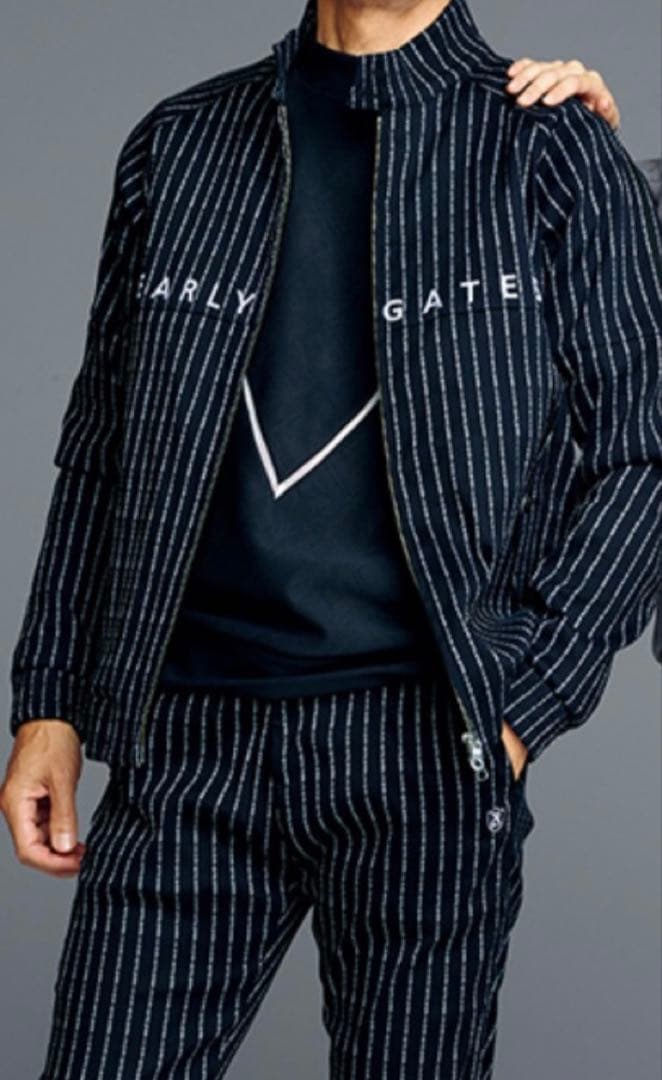 未使用級　パーリーゲイツ　2023年モデル　セットアップ　ストレッチ　ロゴ　5