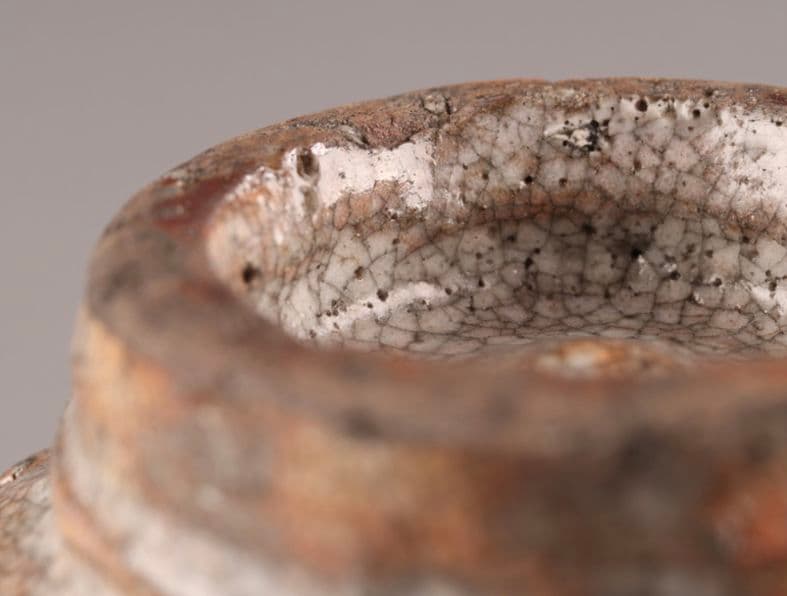 【大井戸茶碗　有楽 】古美術 朝鮮古陶磁器 李朝 青井戸 茶碗 時代物　喜左衛門