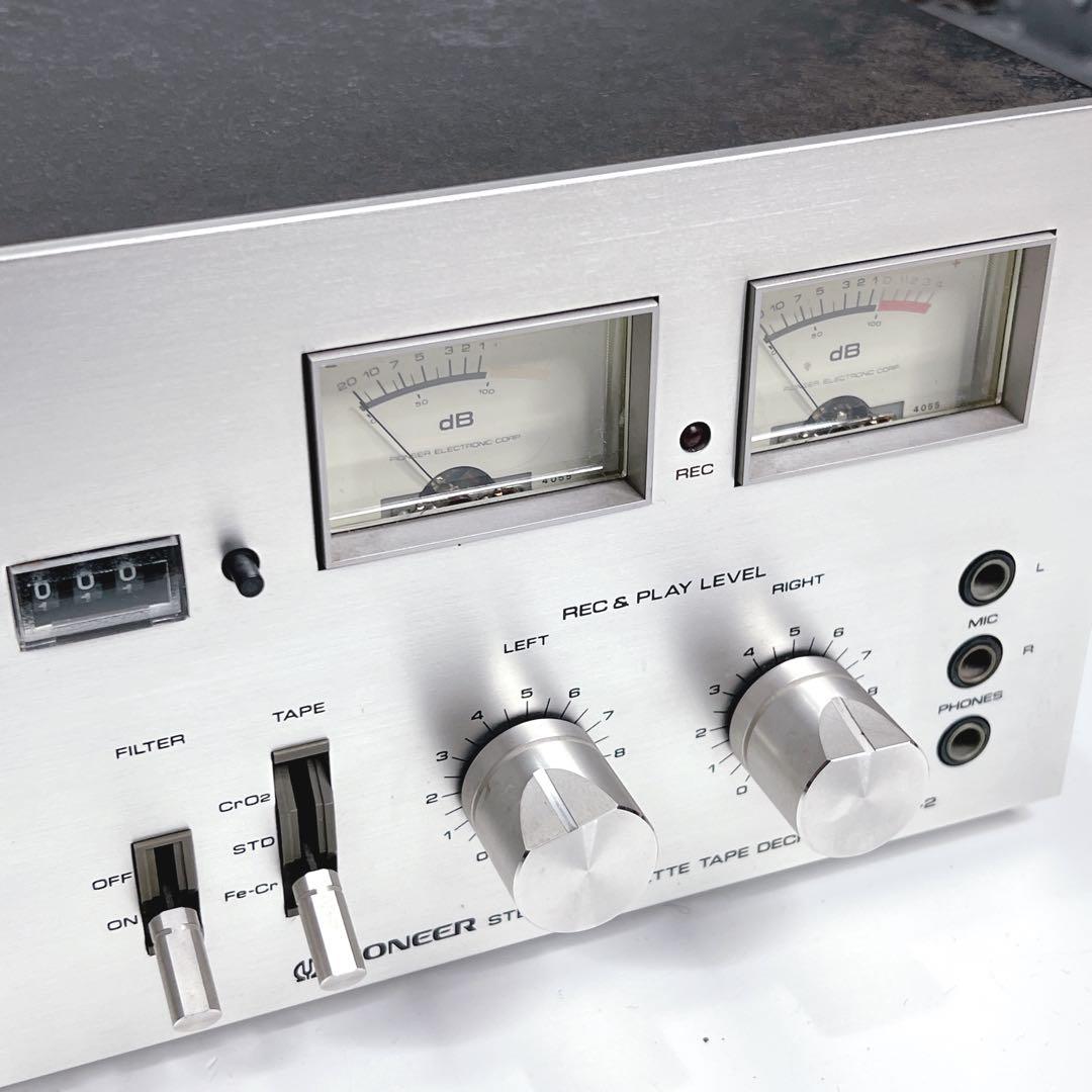 【良品・動作品】 Pioneer CT-2 カセットデッキ　パイオニア　再生OK