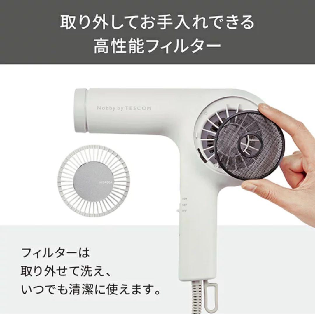 テスコム NIB400A-H プロフェッショナル プロテクトイオン ドライヤー