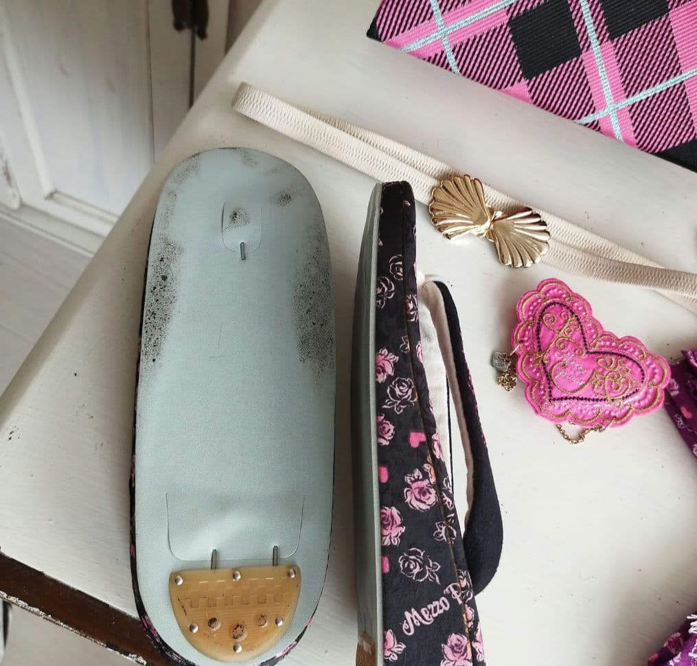 本日限定お値下げ☆ブランドメゾピアノ着物と帯☆七五三　ハーフ成人式　ブルー