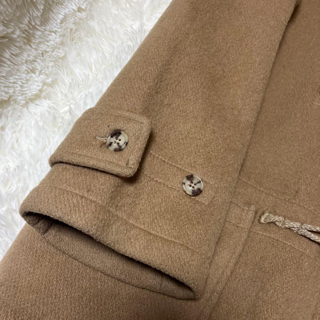 【極美品/XL】グローバーオール ダッフルコート ベージュ 英国製 キングストン