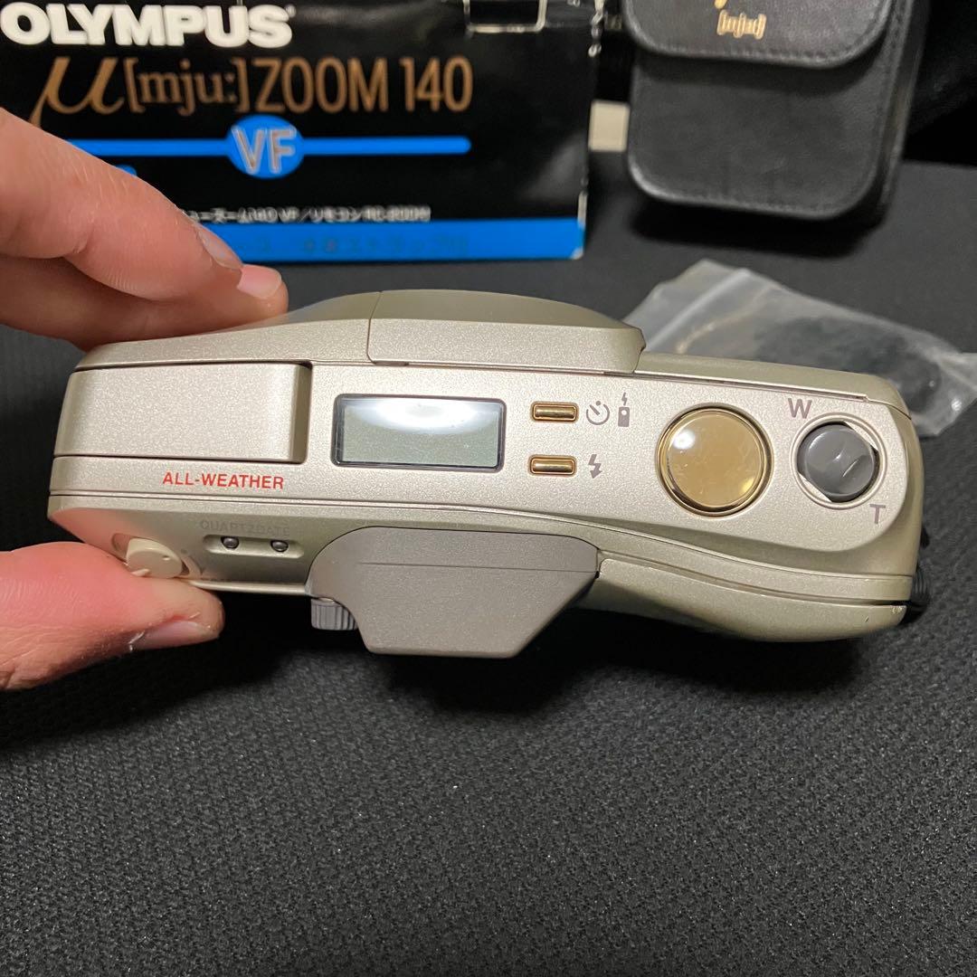 オリンパス　OLYMPUS mju zoom 140 リモコンrc-200 付き