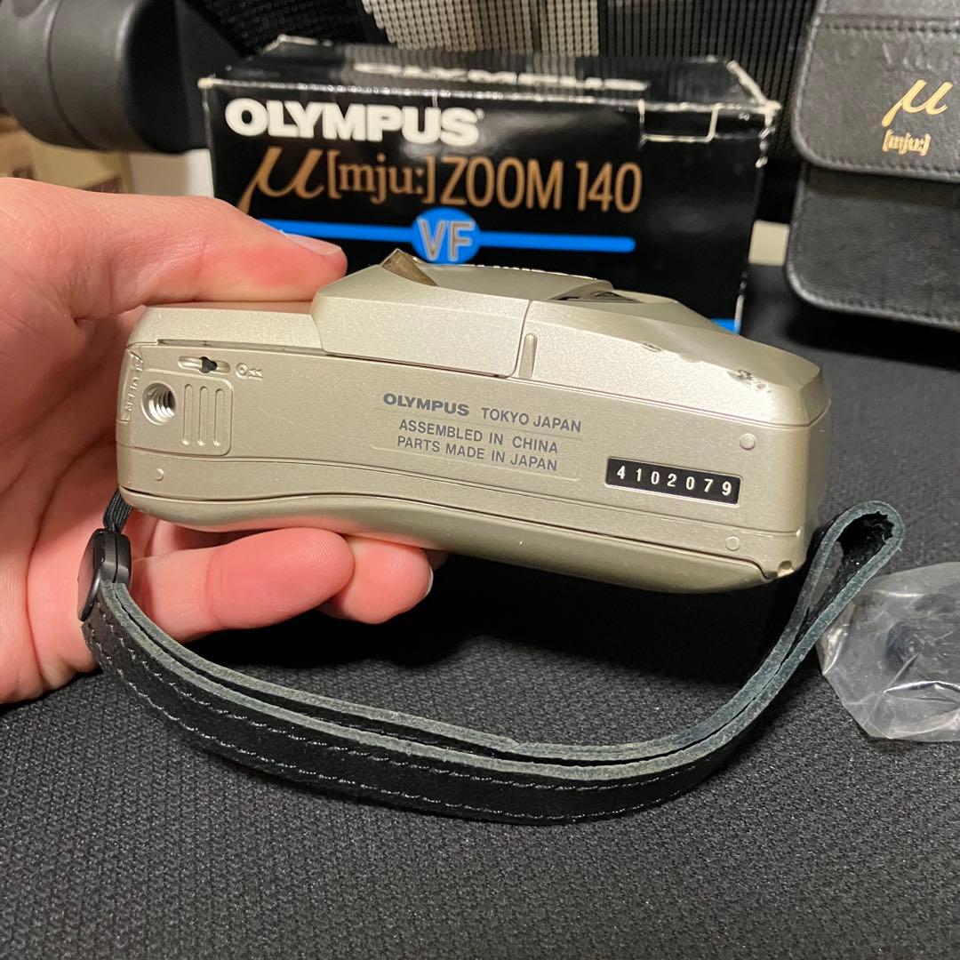 オリンパス　OLYMPUS mju zoom 140 リモコンrc-200 付き