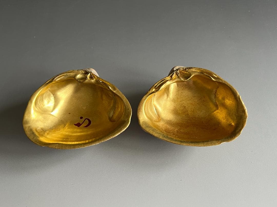 エソ土産　北寄貝　久田宗也　尋牛斎　香合　茶道具　表千家