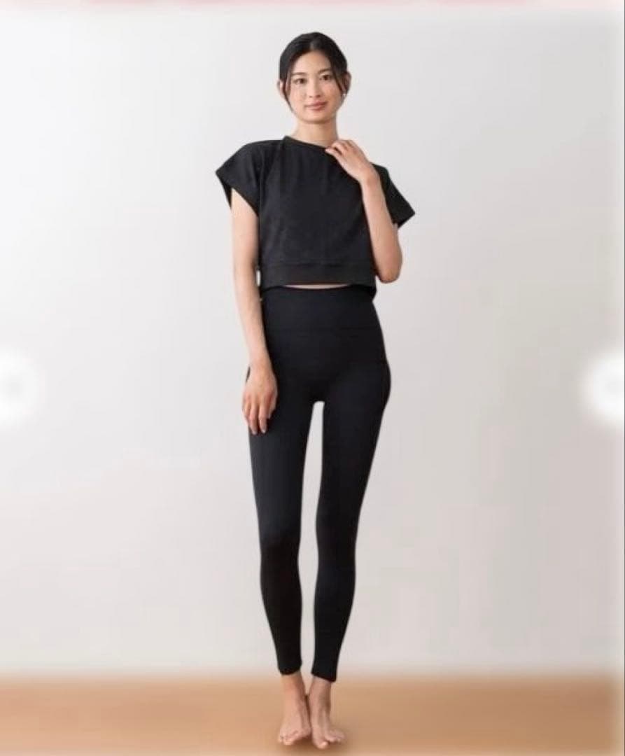 スカーラ　ブラトップ付きフラワーレーストップス　ブラック　S