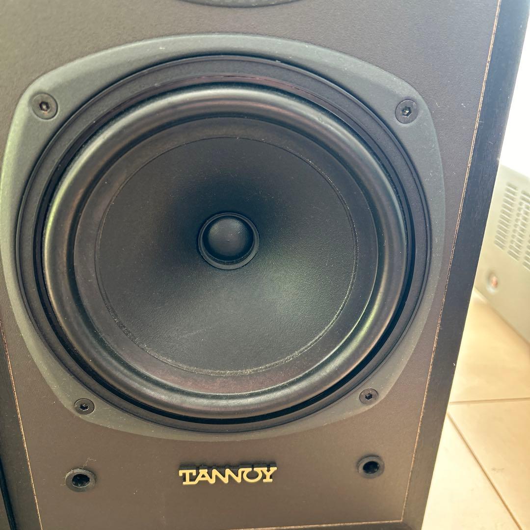 TANNOY E11黒 スピーカー 木製 角型