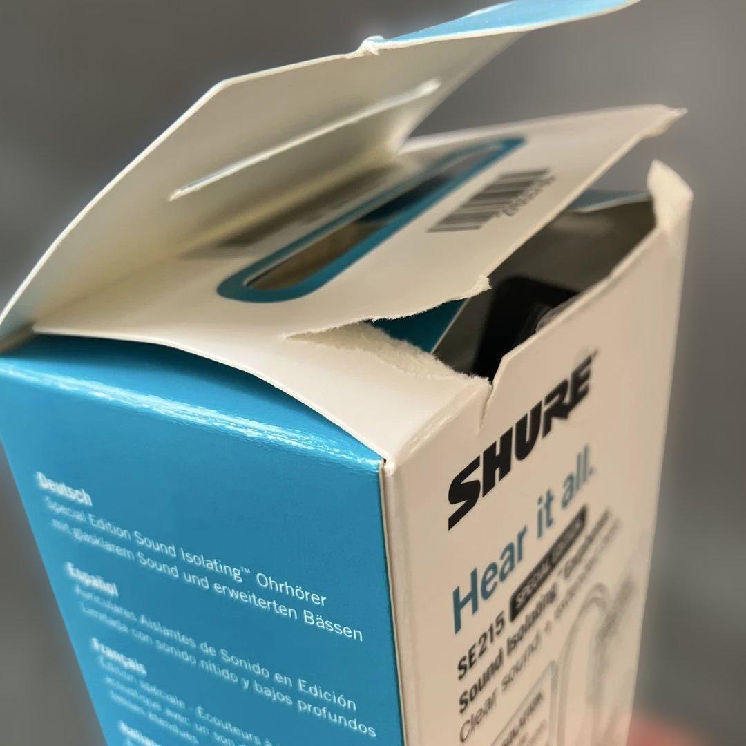 SHURE SE215SPE-A トランスルーセントブルー