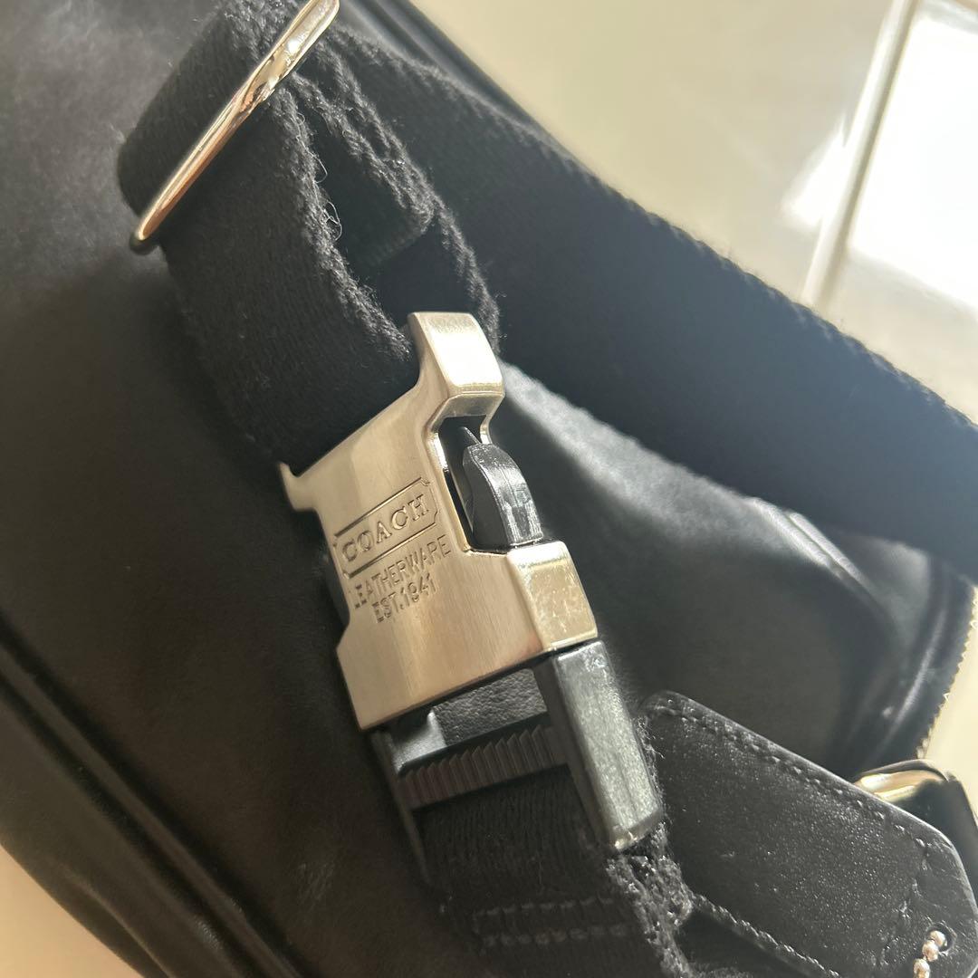 オールドコーチ　FS5446 レザー　ブラウン　ウエストバック　ウエストポーチ