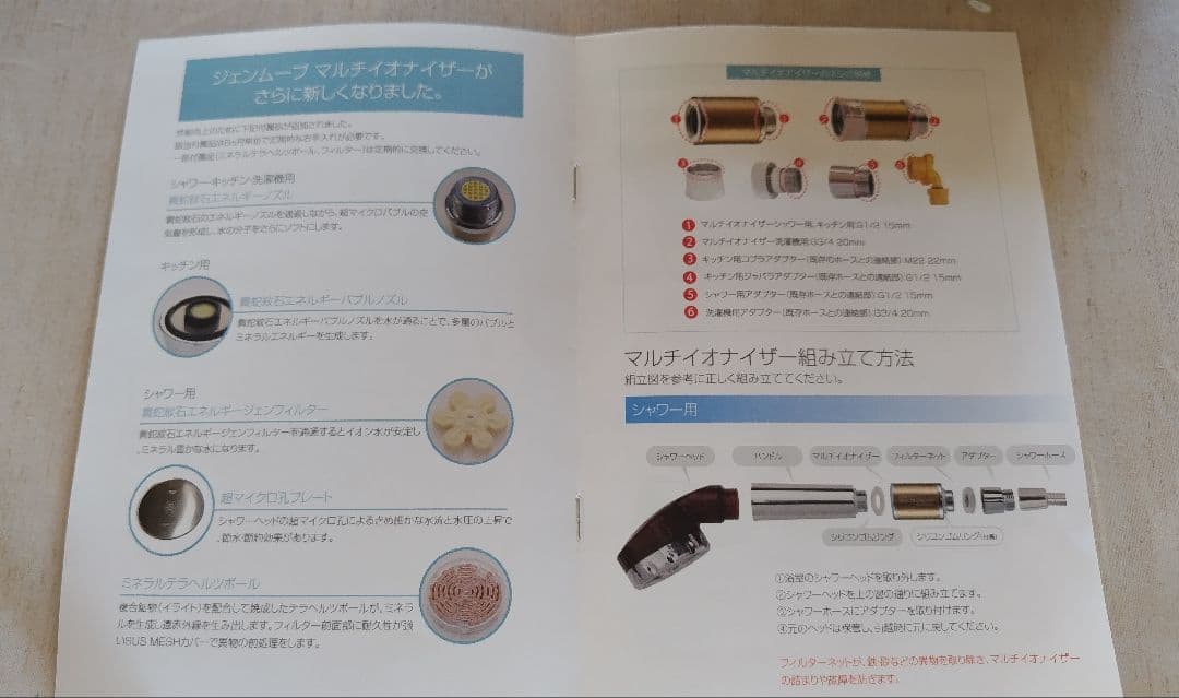 GemmaJapanマルチイオナイザー（シャワー）