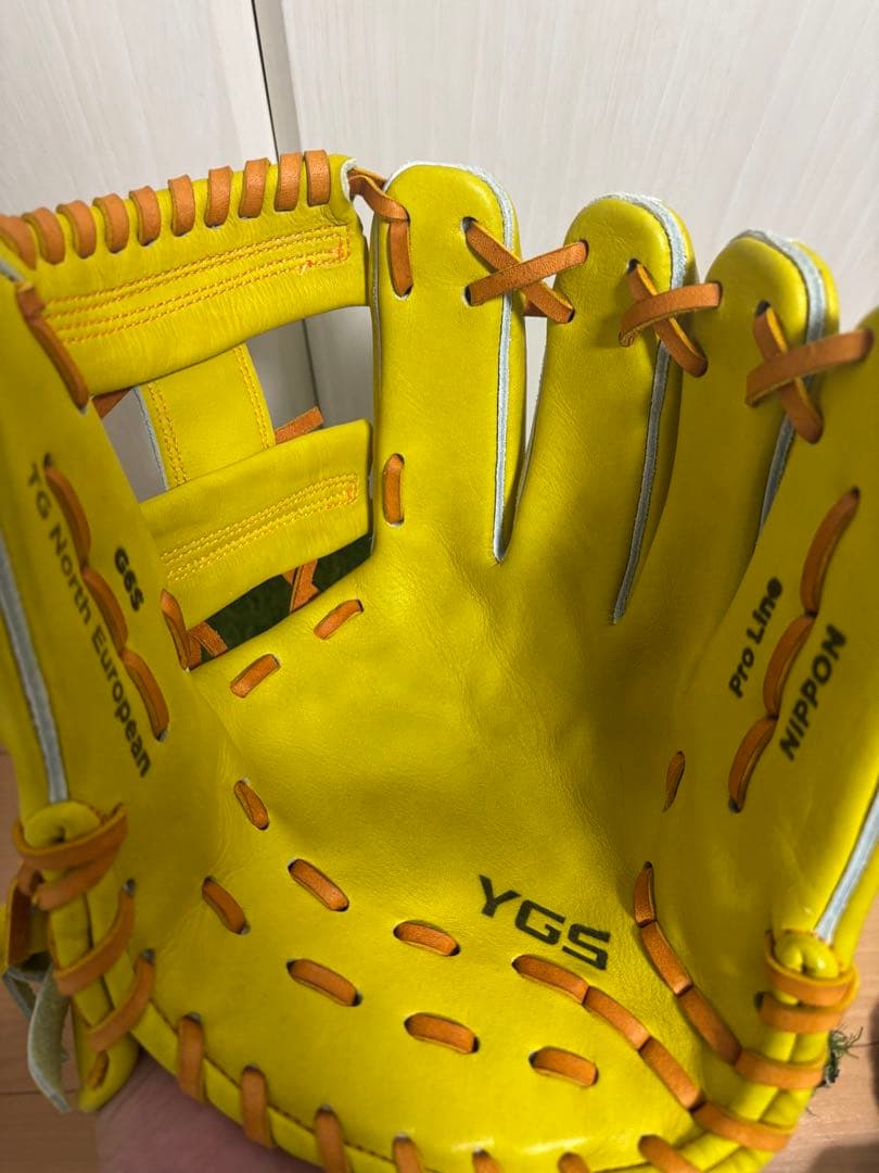 硬式用　日本製　ジュテルレザー　G6S 坂本勇人　山本グラブスタジオ　内野手