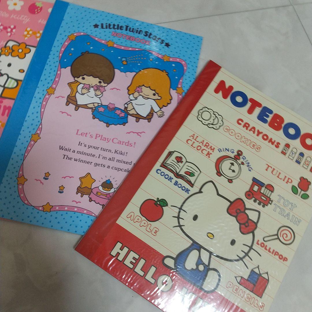新品　ハローキティ　下敷き　ノート　セット