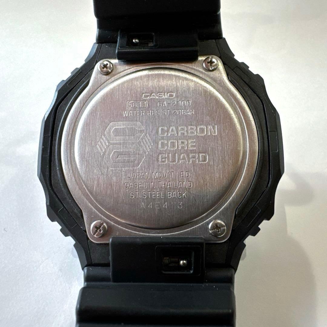 CASIO G-SHOCK GA-2100 カシオーク オールブラック