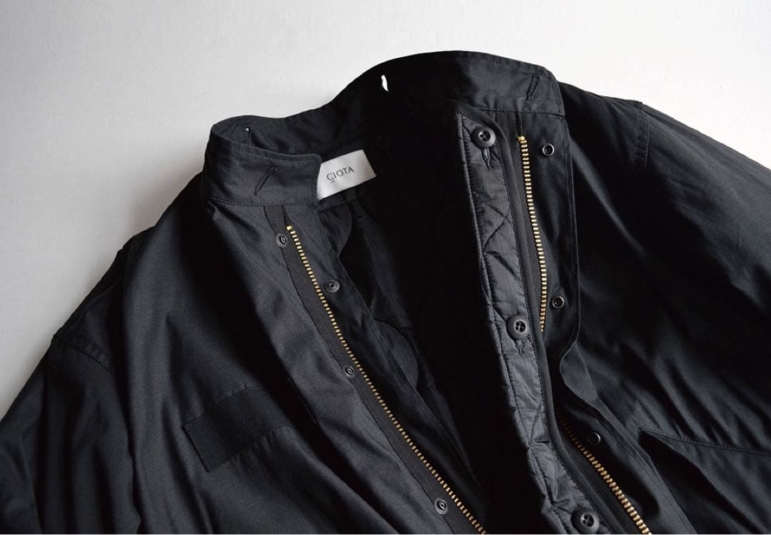 CIOTA M-65フィールドパーカー　 サイズ５BLACK