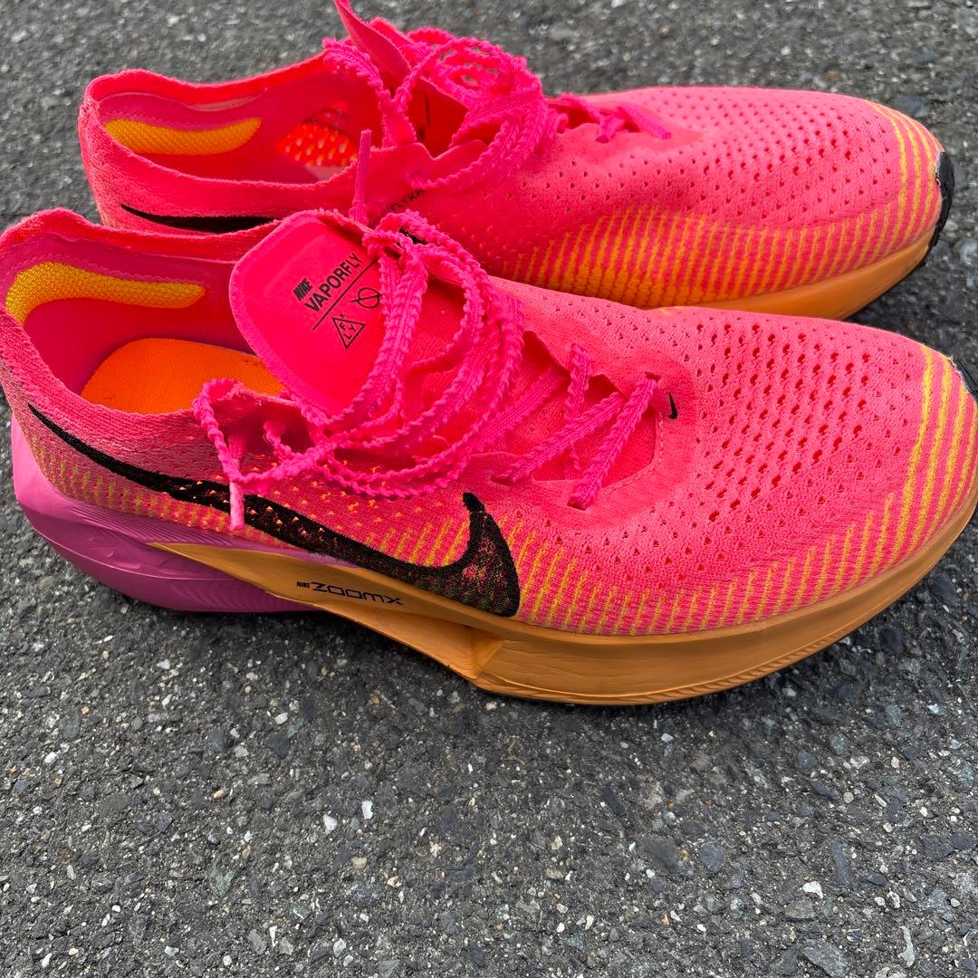 Nike Air Zoom Vaporfly3 ピンク/オレンジ