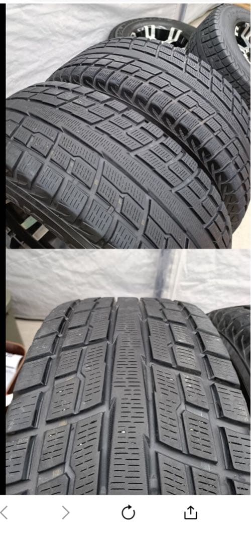 専用　スタッドレスタイヤ 265/70R16 PCD139.7 6穴 8J16