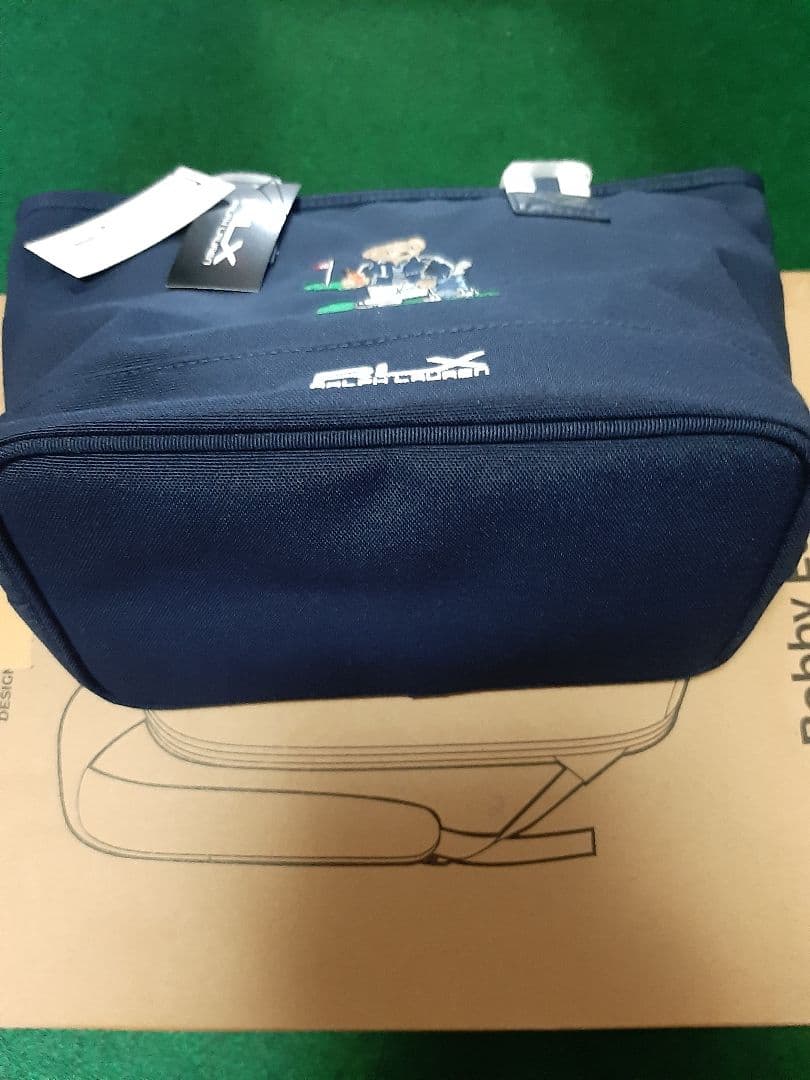 未使用タグ付き　ポロゴルフ　ラルフローレン　　　RLX カートポーチ　ベア