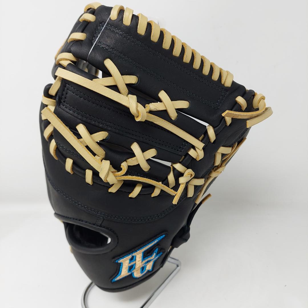 ハイゴールド 少年軟式一塁手用ミット RKG-811F ブラック