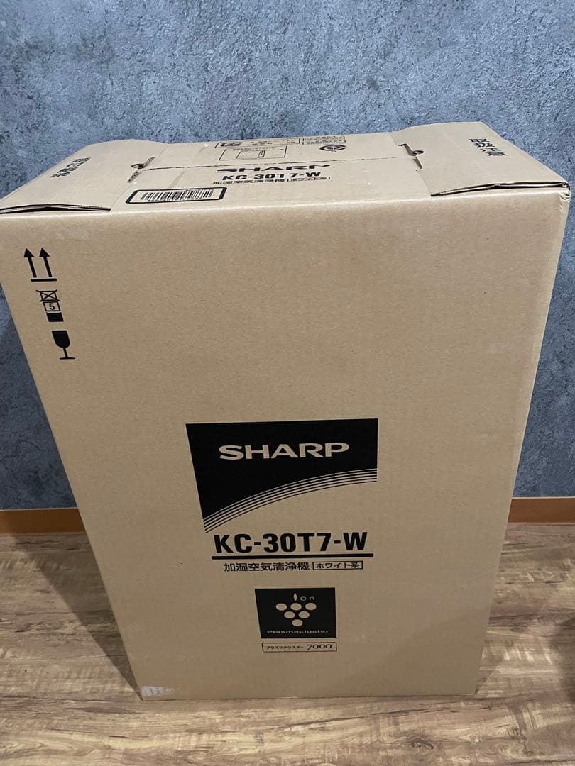 SHARP 加湿空気清浄機 KC-30T7-w 新品未使用 未開封　ホワイト
