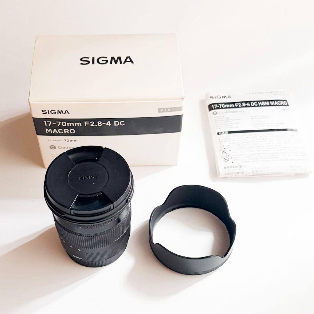 SIGMA 17-70mm F2.8-4 DC MACRO シグマ