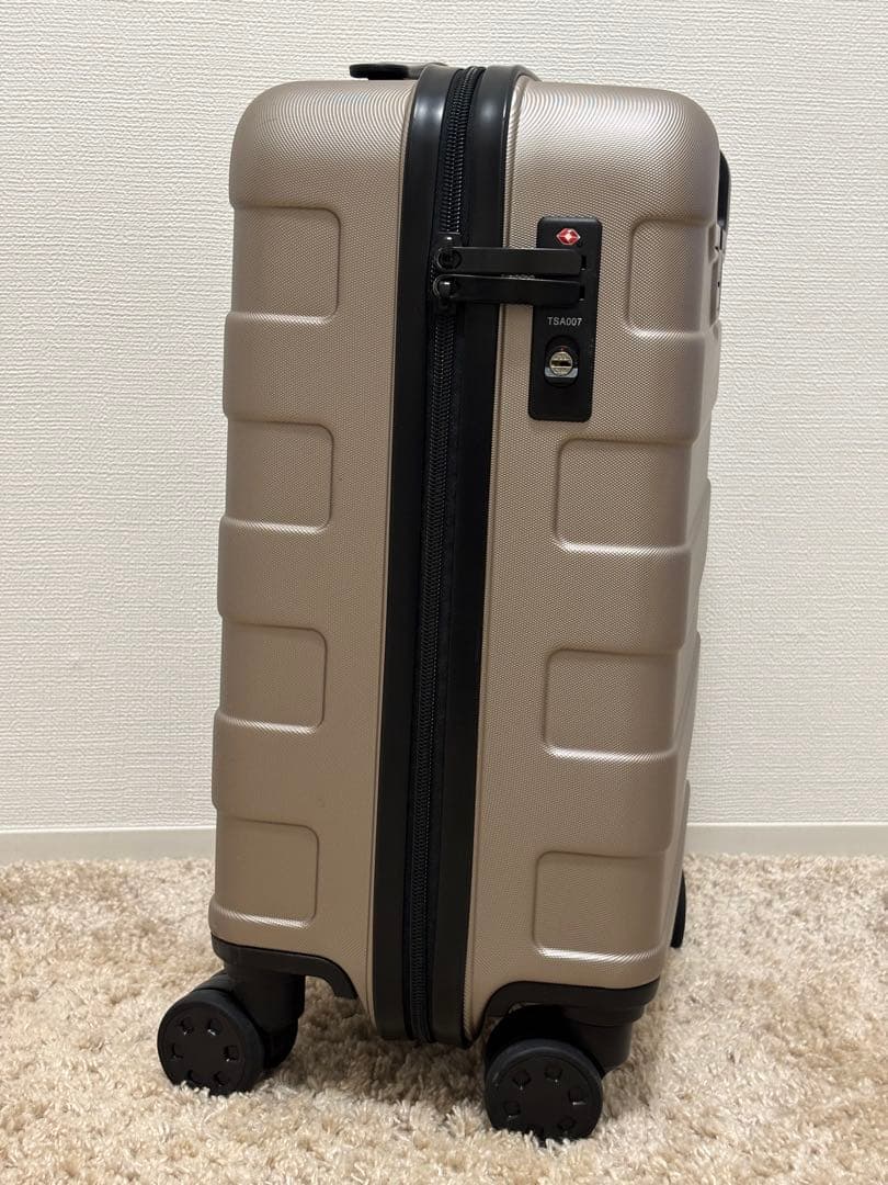 無印　スーツケース・キャリーケース　20L ベージュ