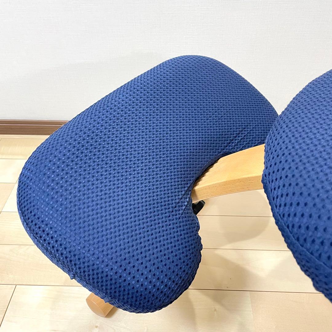 バランスラボ バランスチェア バランスイージー ネイビー 中古品 サカモトハウス