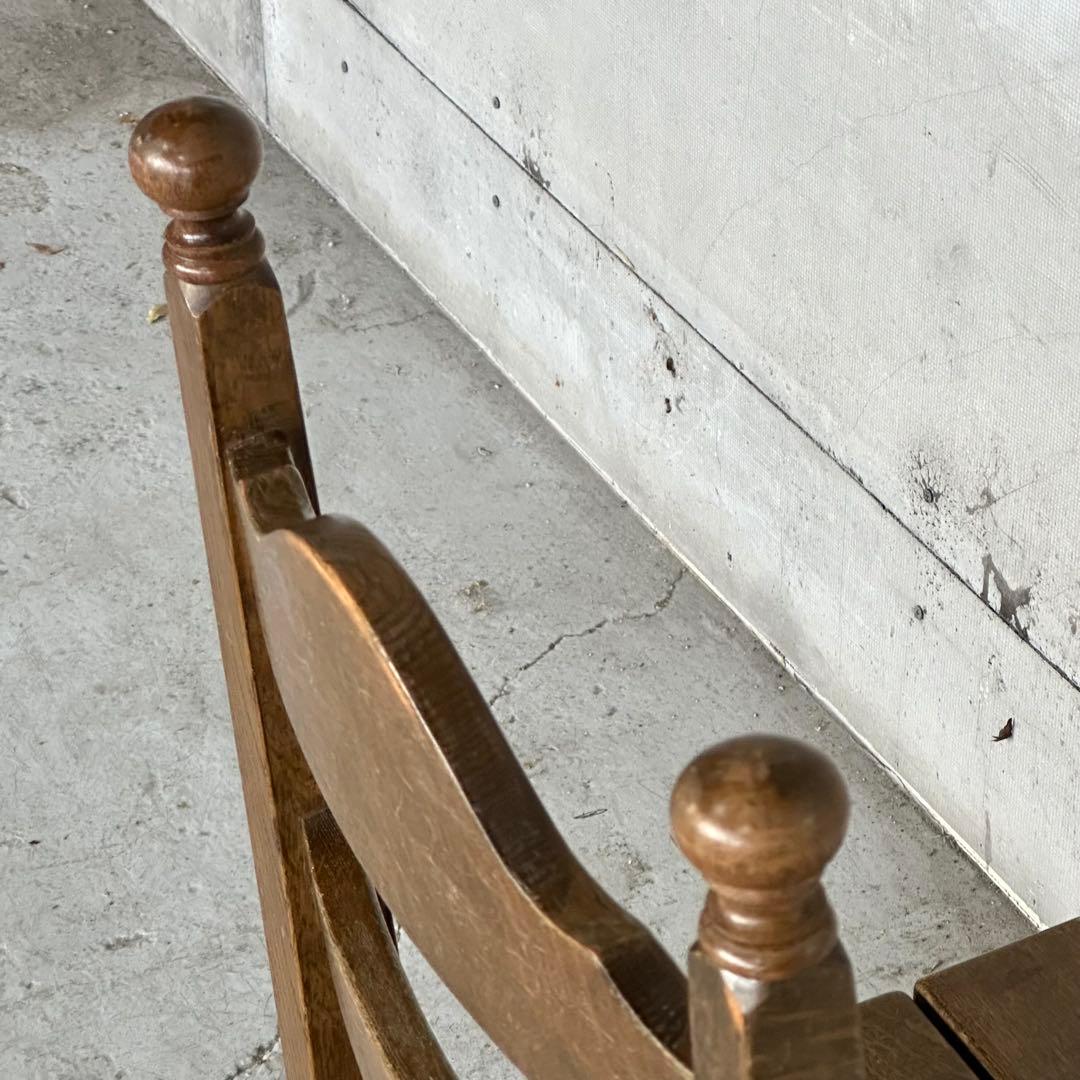 ✦昭和レトロ✦ オーク材 椅子｜ヴィンテージ ダイニングチェア｜無垢木製