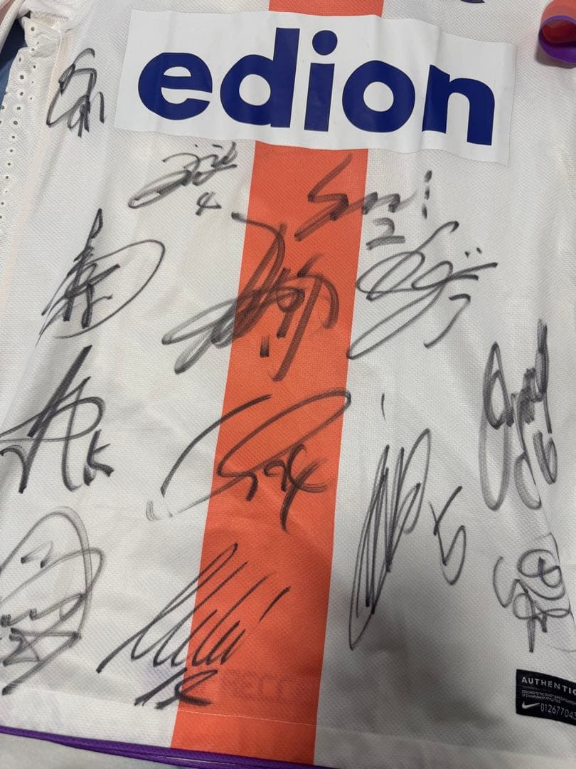 サンフレッチェ広島 Newcastle United サイン入りMサイズ