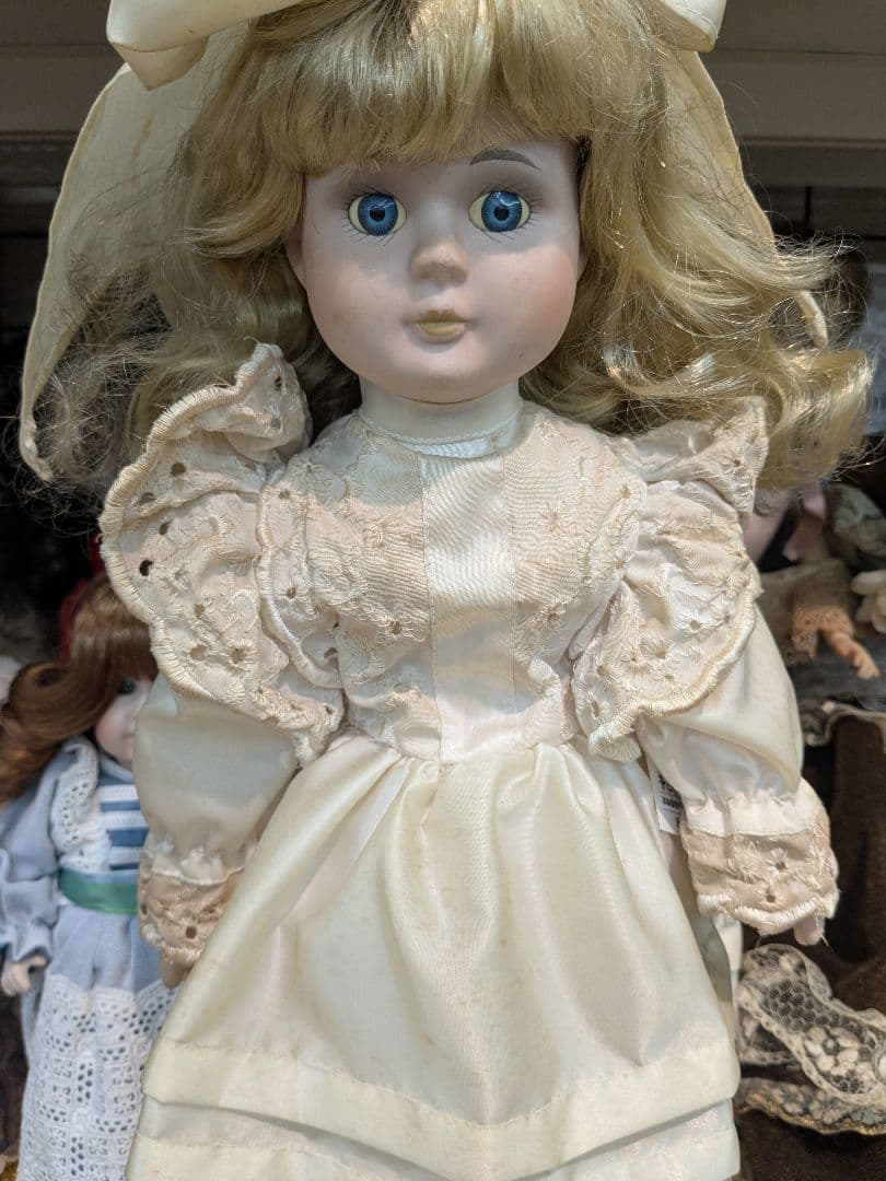 優しいお顔♡アンティークドール♡キュンキュン可愛い