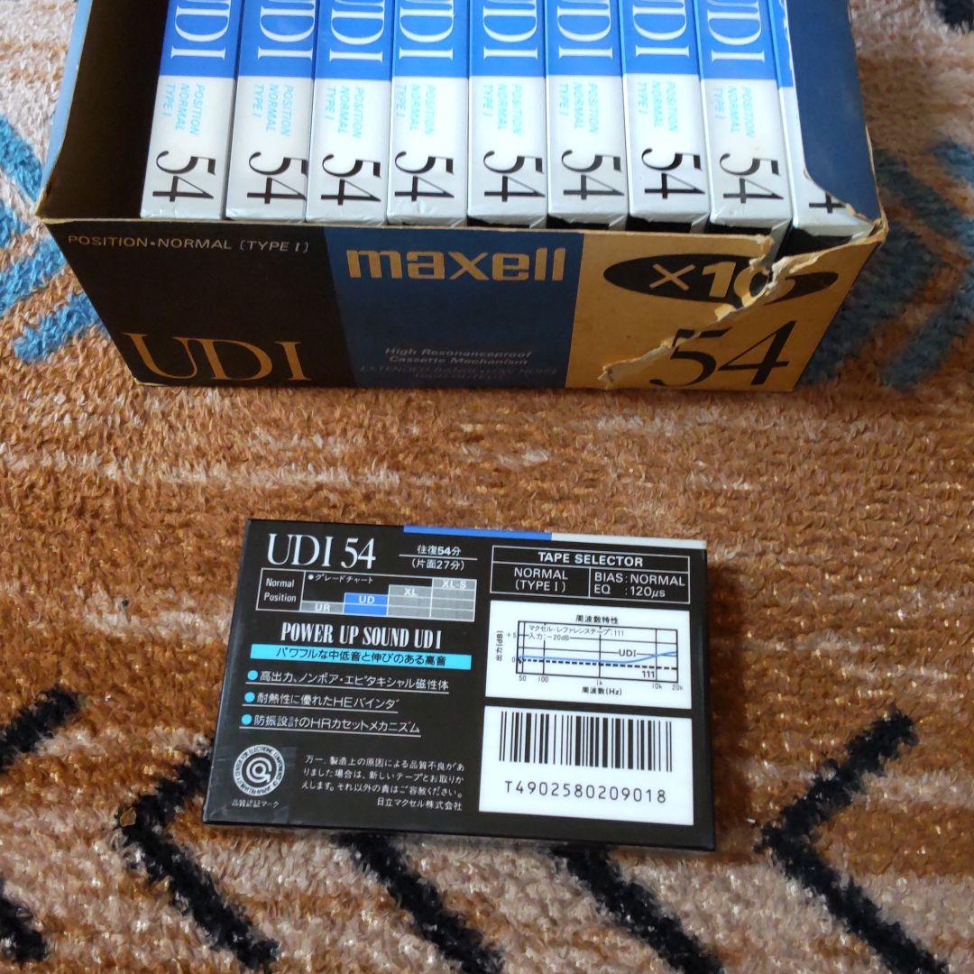 マクセル・カセットテープUD―１非売品(セブンスター景品)１０個箱入り新品未開封