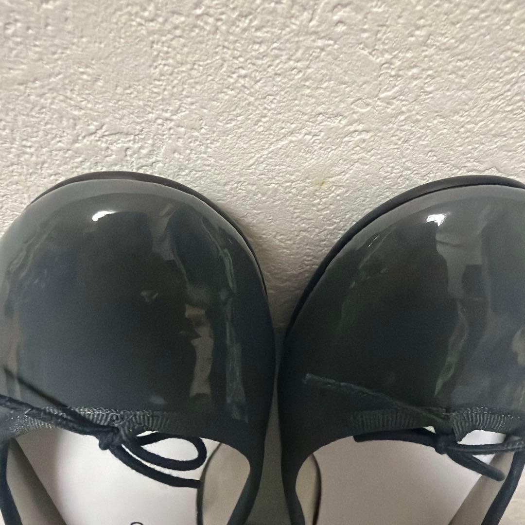 Repetto グレー バレエシューズ　371/2