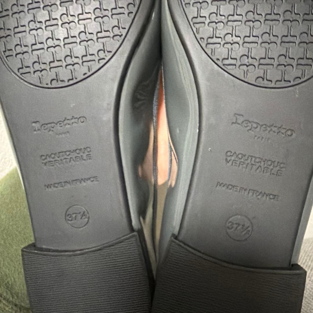 Repetto グレー バレエシューズ　371/2