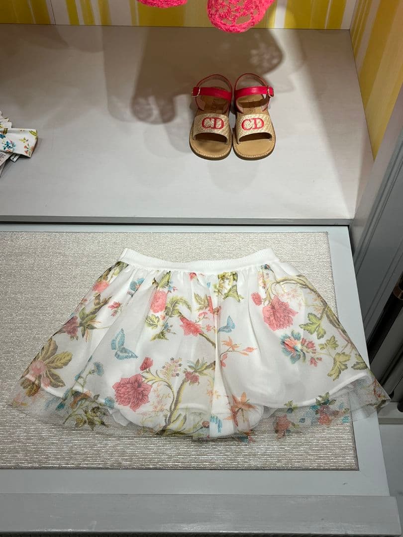 【新品】ベビーディオール　チュールスカート　サイズ18M