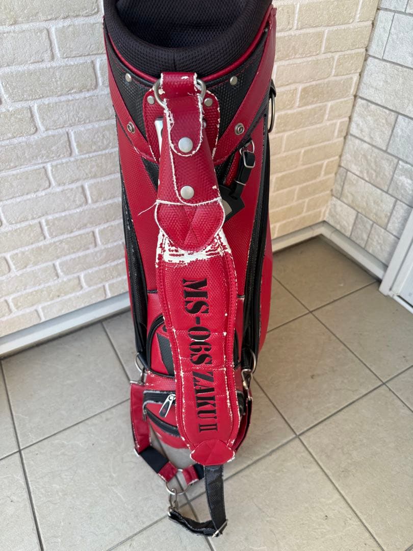 ガンダム MS-06S ZAKUⅡ シャア専用ザク　ゴルフ用キャディバッグ