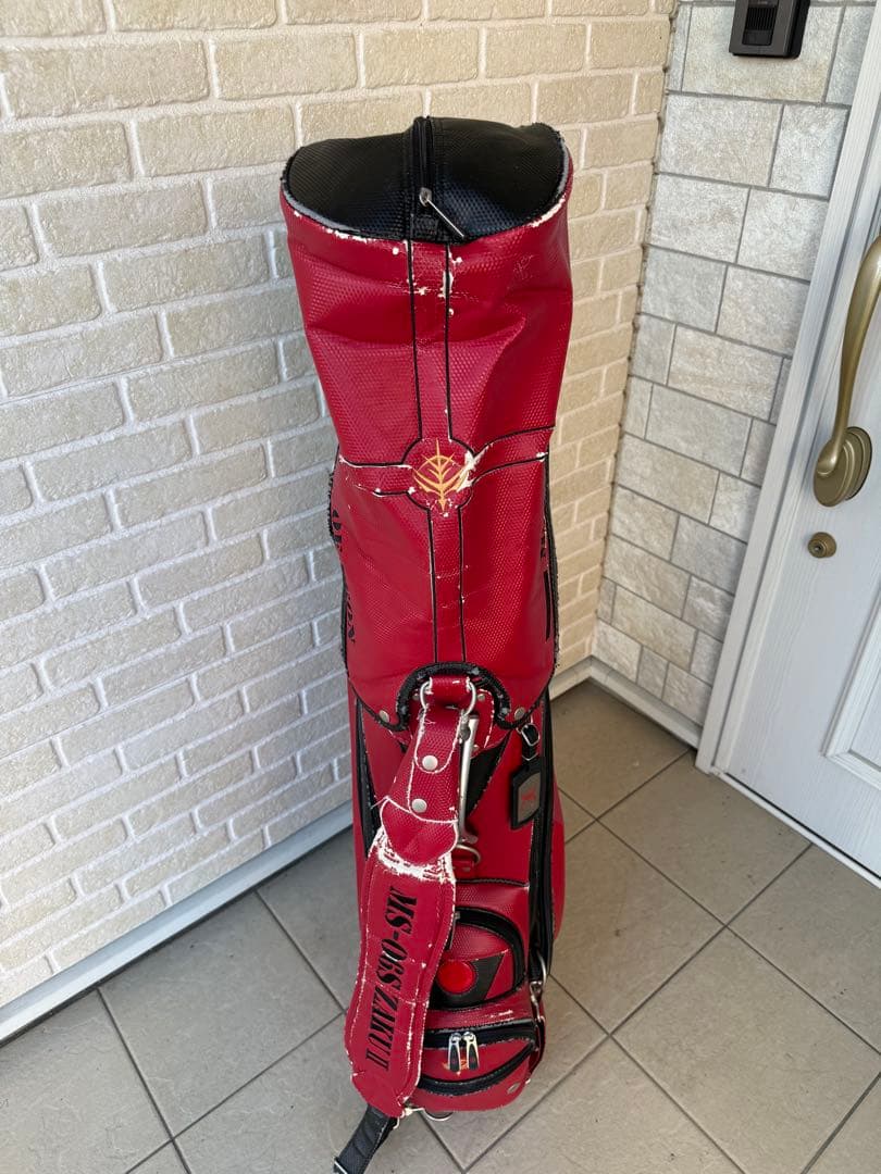 ガンダム MS-06S ZAKUⅡ シャア専用ザク　ゴルフ用キャディバッグ