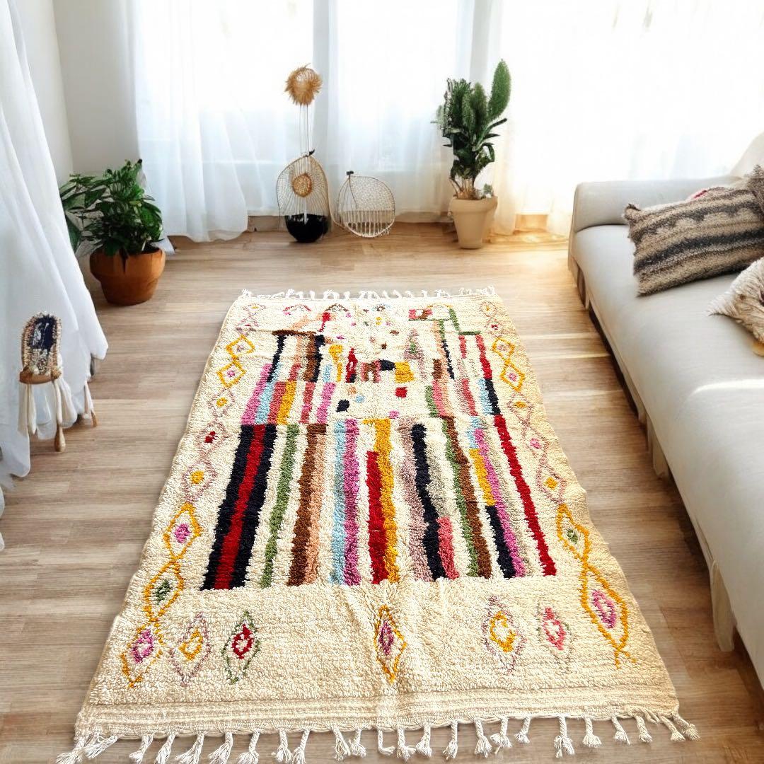 モロッコ　ベニワレン　ラグ