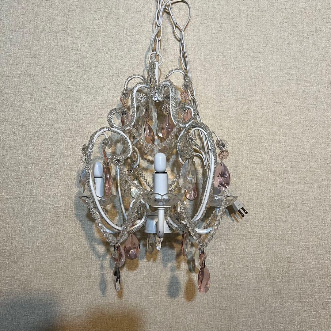 シャンデリア E12球 コンセント　間接照明