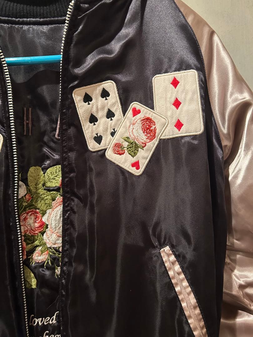 PINK HOUSE アリス柄スカジャン