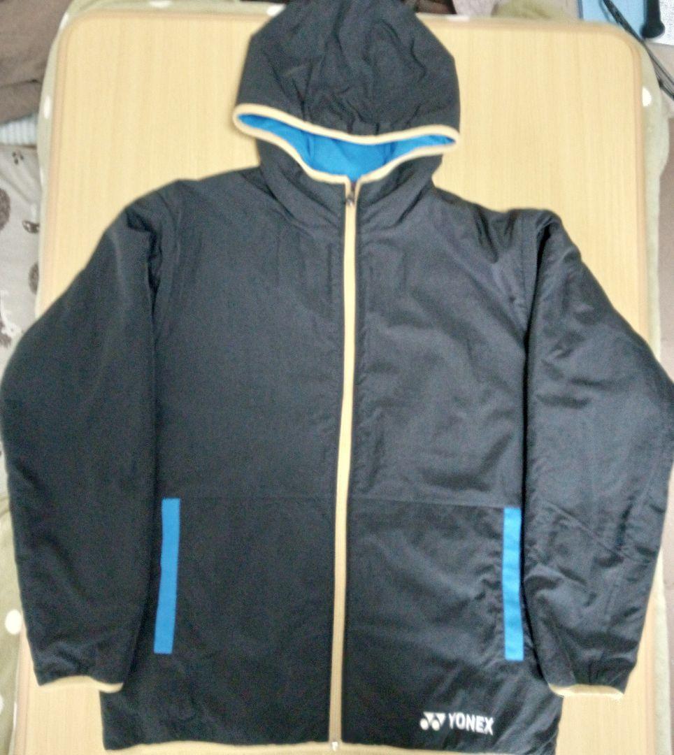 ヨネックス　ユニ　リバーシブルボアジャケット　90089 ブラック サイズO