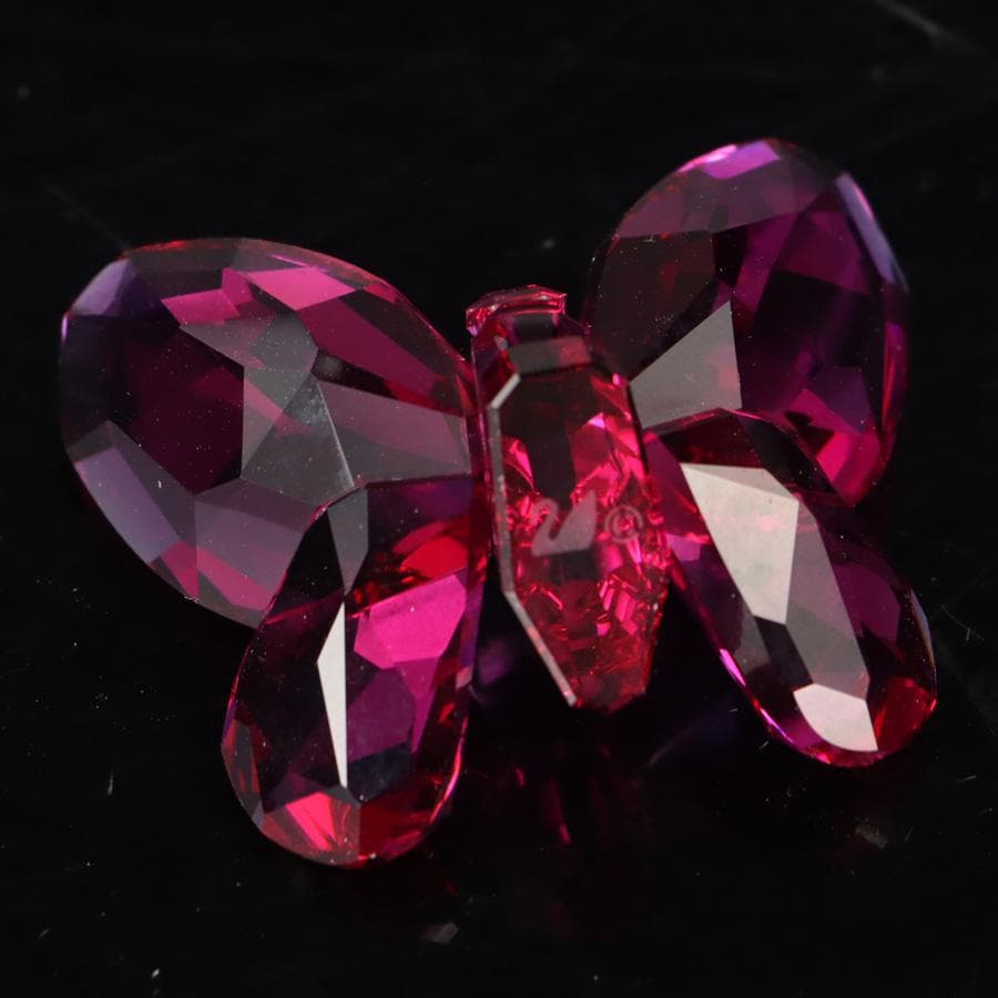 Y2435-6 スワロフスキー クリスタル バタフライ 蝶 3個セット