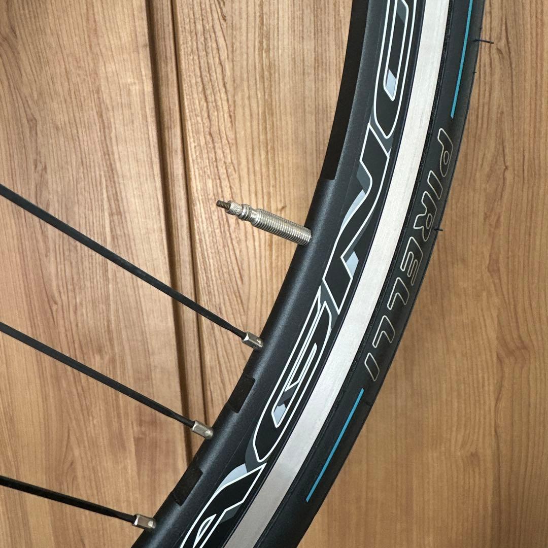 低走行　カンパニョーロ　ゾンダc17 シマノフリー　タイヤ　P ZERO 4S