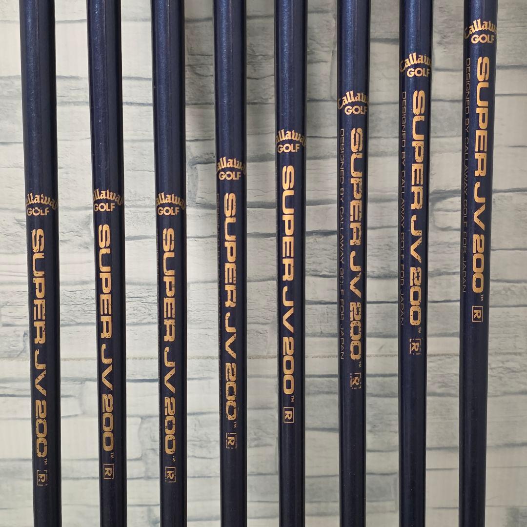 キャロウェイ ビッグバーサ X-12 左 レフティ アイアン8本 R