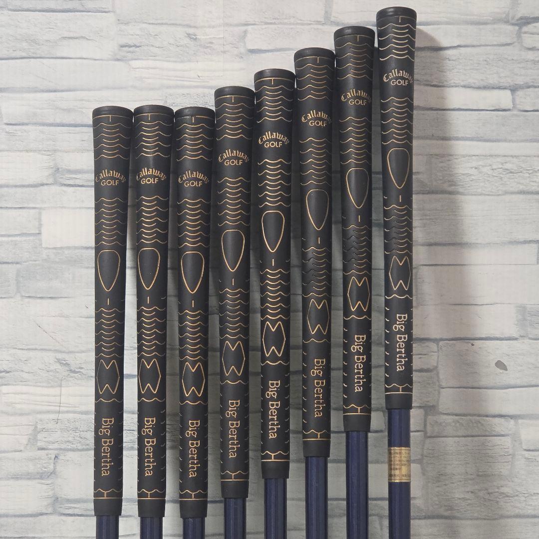 キャロウェイ ビッグバーサ X-12 左 レフティ アイアン8本 R