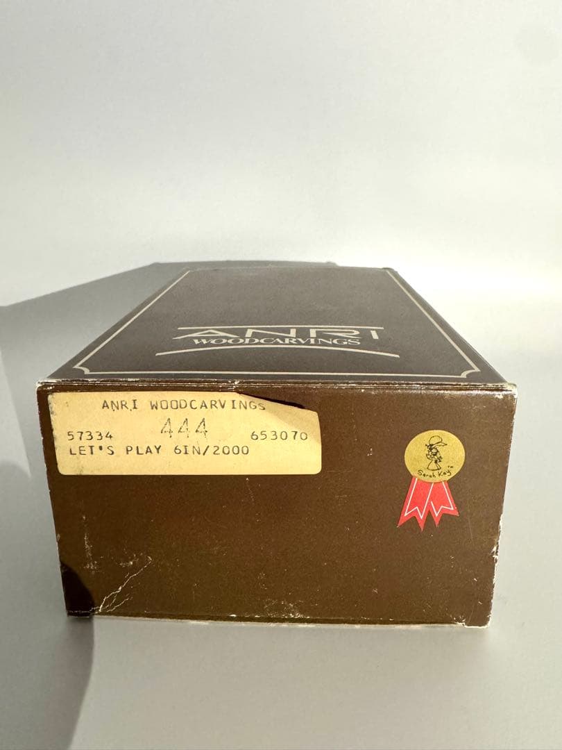 ANRI 木彫り人形 2000体限定 なわとび　アンリ フィギュア フィギュリン
